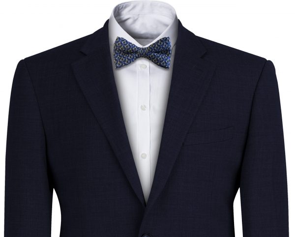 Blue Mason Bow Tie