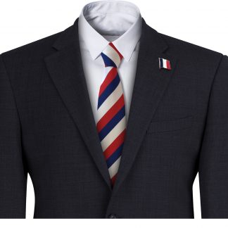French Flag Mens Tie