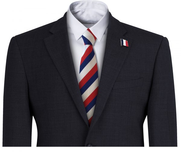French Flag Mens Tie