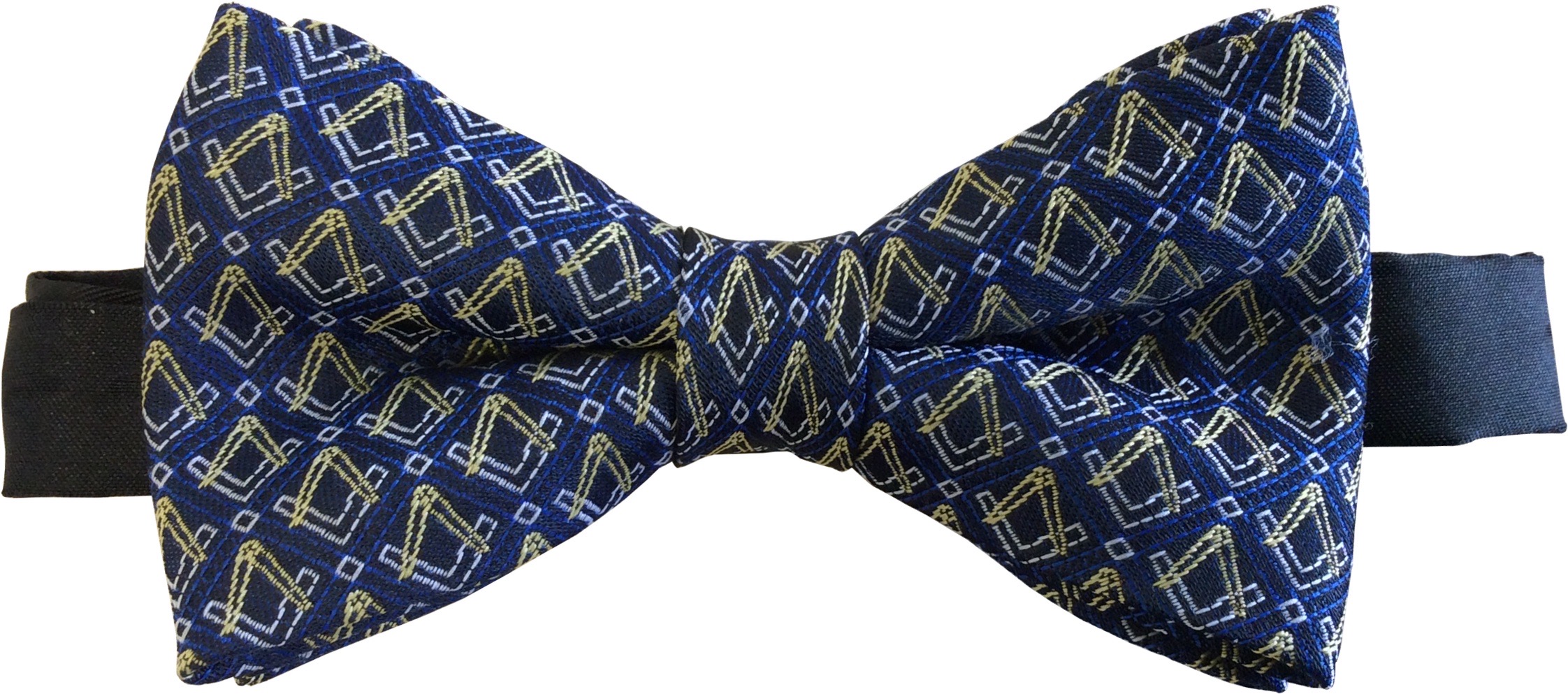 Compass Bow Tie in Blue