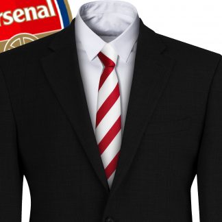 Arsenal FC Style Football Tie