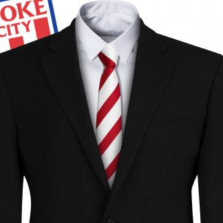 Stoke City FC Style Football Tie