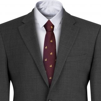 Tower Bridge Maroon Mens Tie