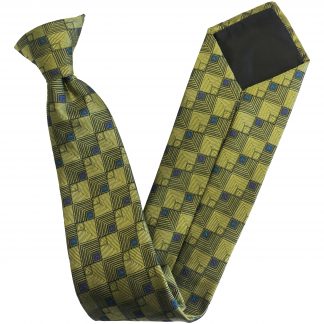 Men's Aztec Gold Clip On Tie