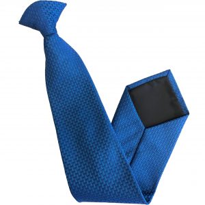 Blue Green Treadplate Clip On Tie