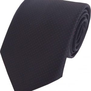 Horse Dressage - Black with Red Spots, 57 inch Tie (Adult)