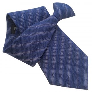 Purple Lilac Gradient Stripe Clip On Tie