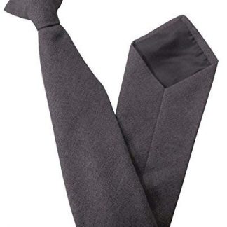 Men's Grey Marl Clip On Neck Tie