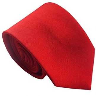 Plain Red Boys Holy Communion Ties
