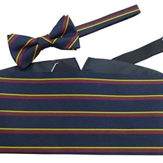 Royal Marines Regimental Cummerbund and Bow Tie Set - Cummerbund & Bow Set