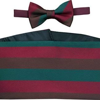 Royal Tank Regiment Cummerbund & Bow Tie Set