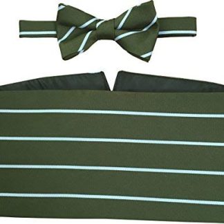 The Green Howards Regimental Cummerbund and Bow Tie Set