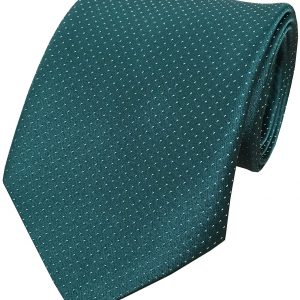 Horse Dressage - Green with White Spots, 57 inch Tie (Adult)