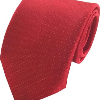 Horse Dressage Spotted Ties - British Made Fast Delivery - Red with White Spots, 45 inch Tie (Child)