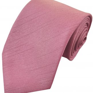 Dusty Pink Wedding Tie Shantung Dupioni Mens Optional Hanky