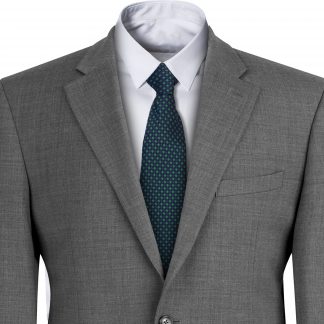 Mens Navy Blue and Green Dice Check Clip On Tie