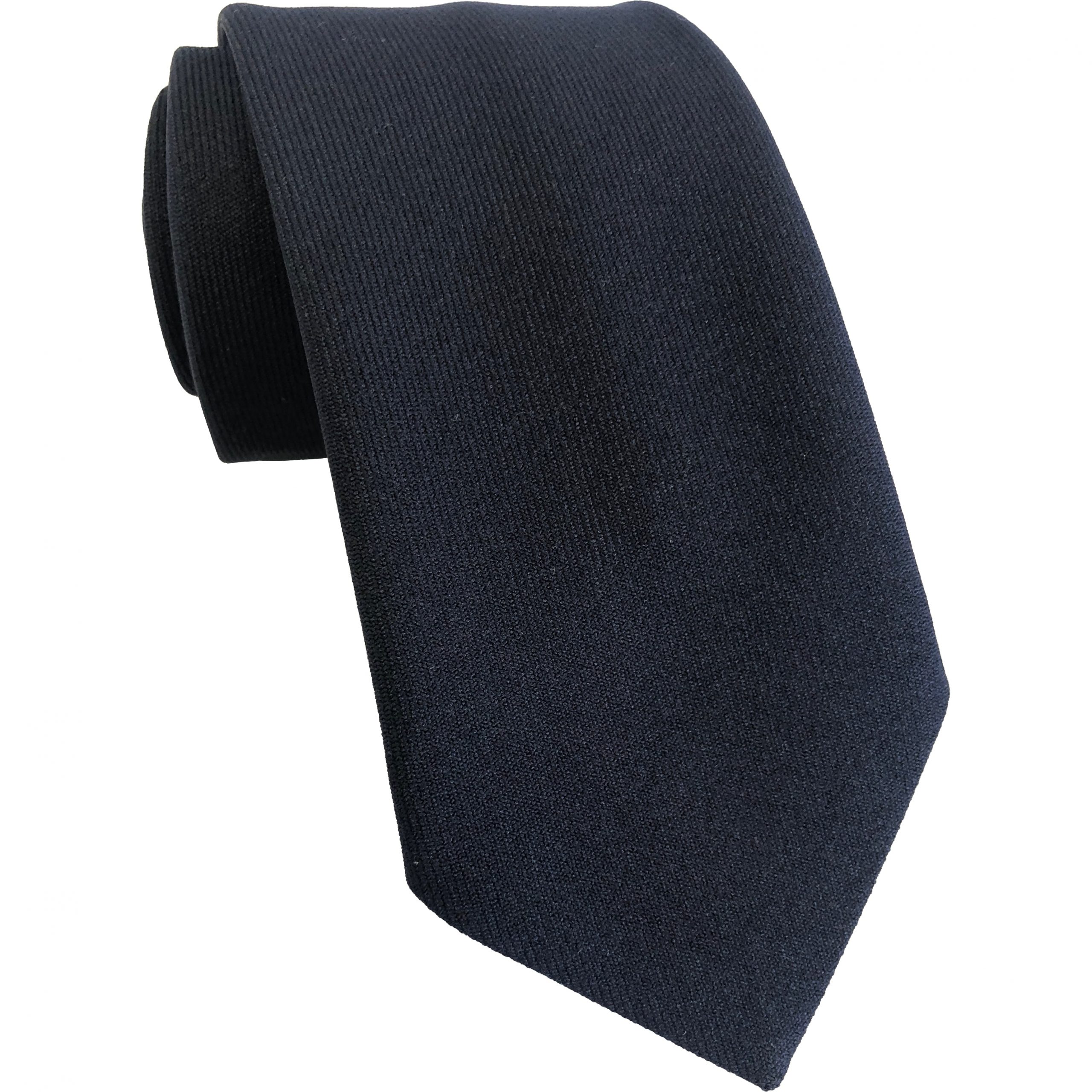 Men’s Tie Navy Blue Matt Vertical Rib – Wrexham Club Ties Ltd