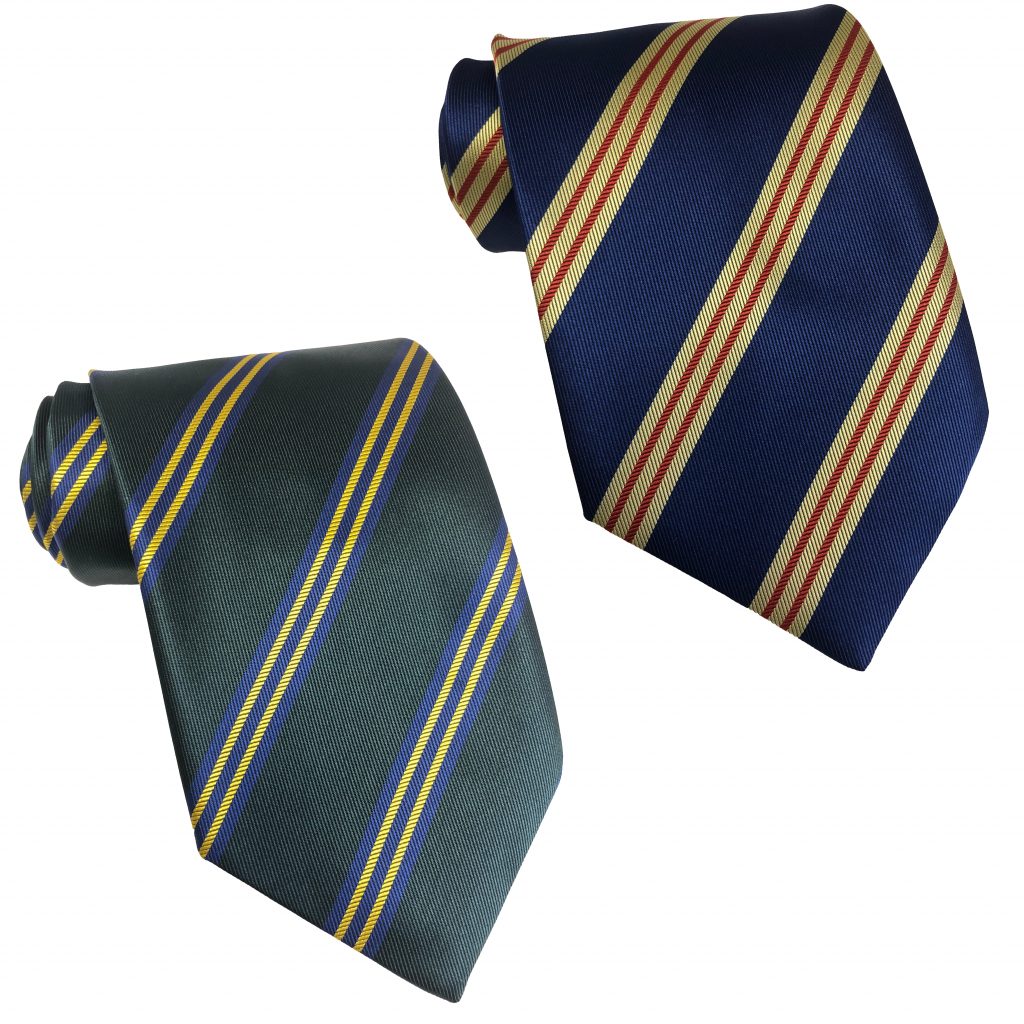 Multi Stripe Mens Tie – Wrexham Club Ties Ltd