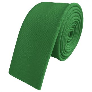 Emerald Square Tip Matt Skinny Tie