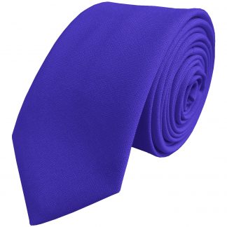 Royal Blue Plain Matt Skinny