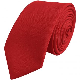 Red Plain Matt Skinny