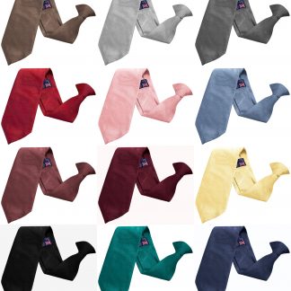 Lethen Silk Silk Clip On Tie