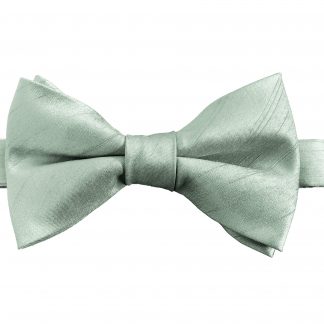 Sage Green Bow Tie Pre-Tied Men’s Shantung Dupioni