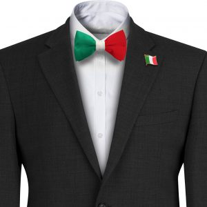Italian Flag Bow Tie Italy Italia Papillon Italiano