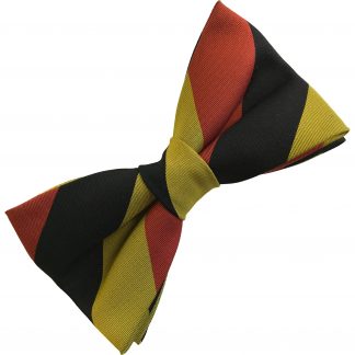 German National Flag Bow Tie - Suitable for collars up to 18 inches