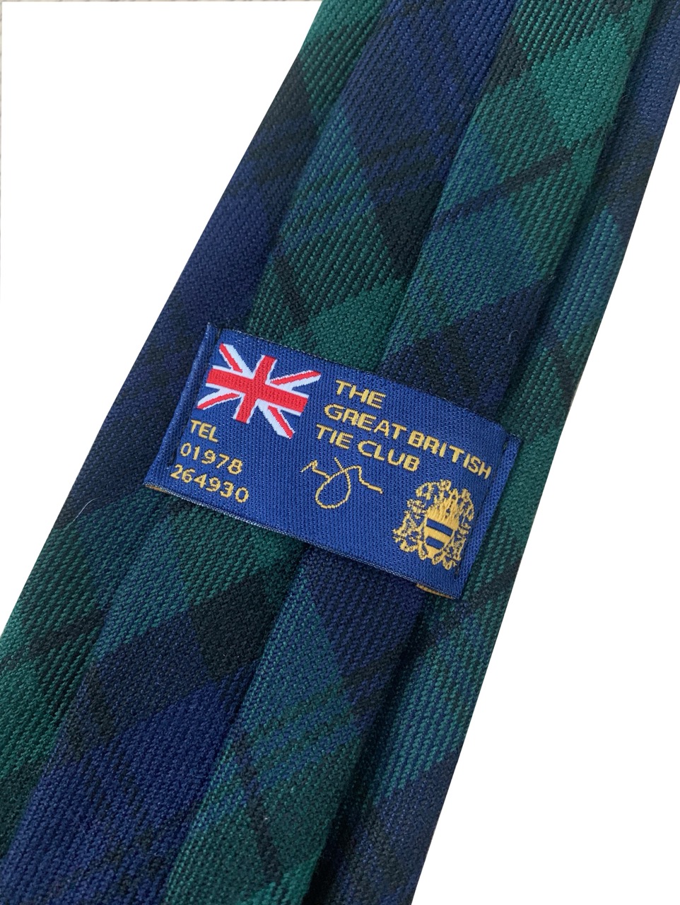 Black Watch Regiment (BW) Regimental Clip On Tie - Image 3