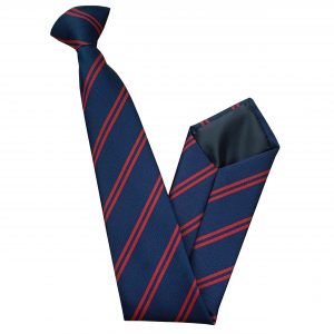 Duke of Edinburgh (DOE) Regimental Clip On Tie