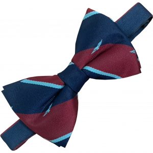 Royal Air Force with Wings (RAF) Regimental (Ready Tied) Bow Tie