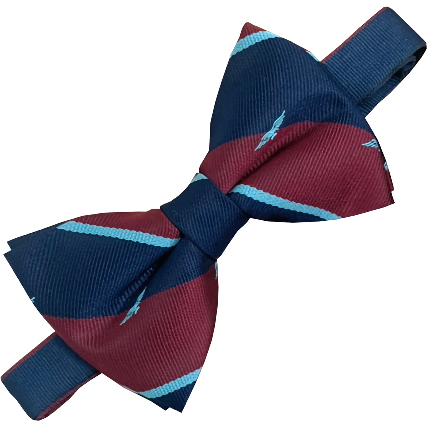 Royal Air Force with Wings (RAF) Regimental (Ready Tied) Bow Tie