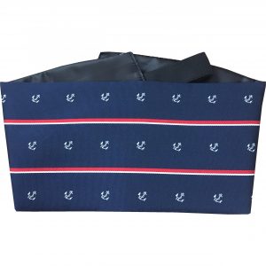 Royal Navy (with Anchor) (RN-Anchor) Regimental Cummerbund