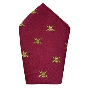 British Army (BA) Regimental 8 inch Hanky Pocket Square