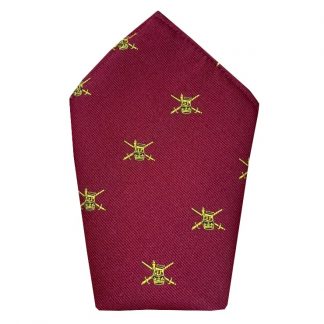 British Army (BA) Regimental 8 inch Hanky Pocket Square