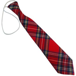 Royal Stewart Tartan Childs Elastic Tie (Up to 6 years)