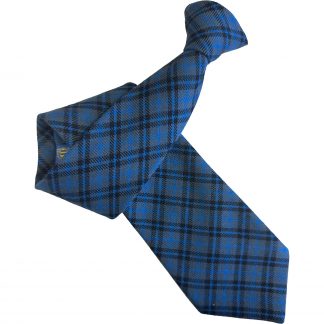 Bedford Blue Tartan Clip On Tie (Adult)