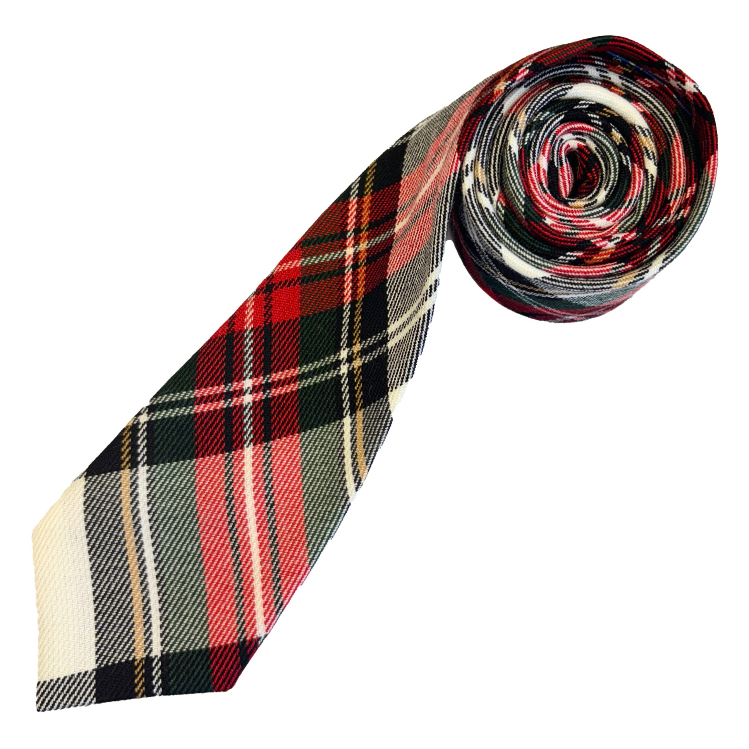 Dress Stewart Tartan Tie (7-10 Years) - Image 2