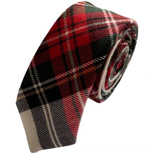 Dress Stewart Tartan Skinny Tie (Adult)