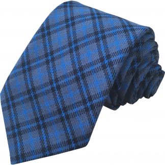 Bedford Blue Tartan Tie (Adult)