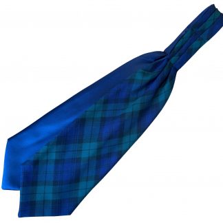 Black Watch Tartan Undershirt Ascot Day Cravat (Adult)