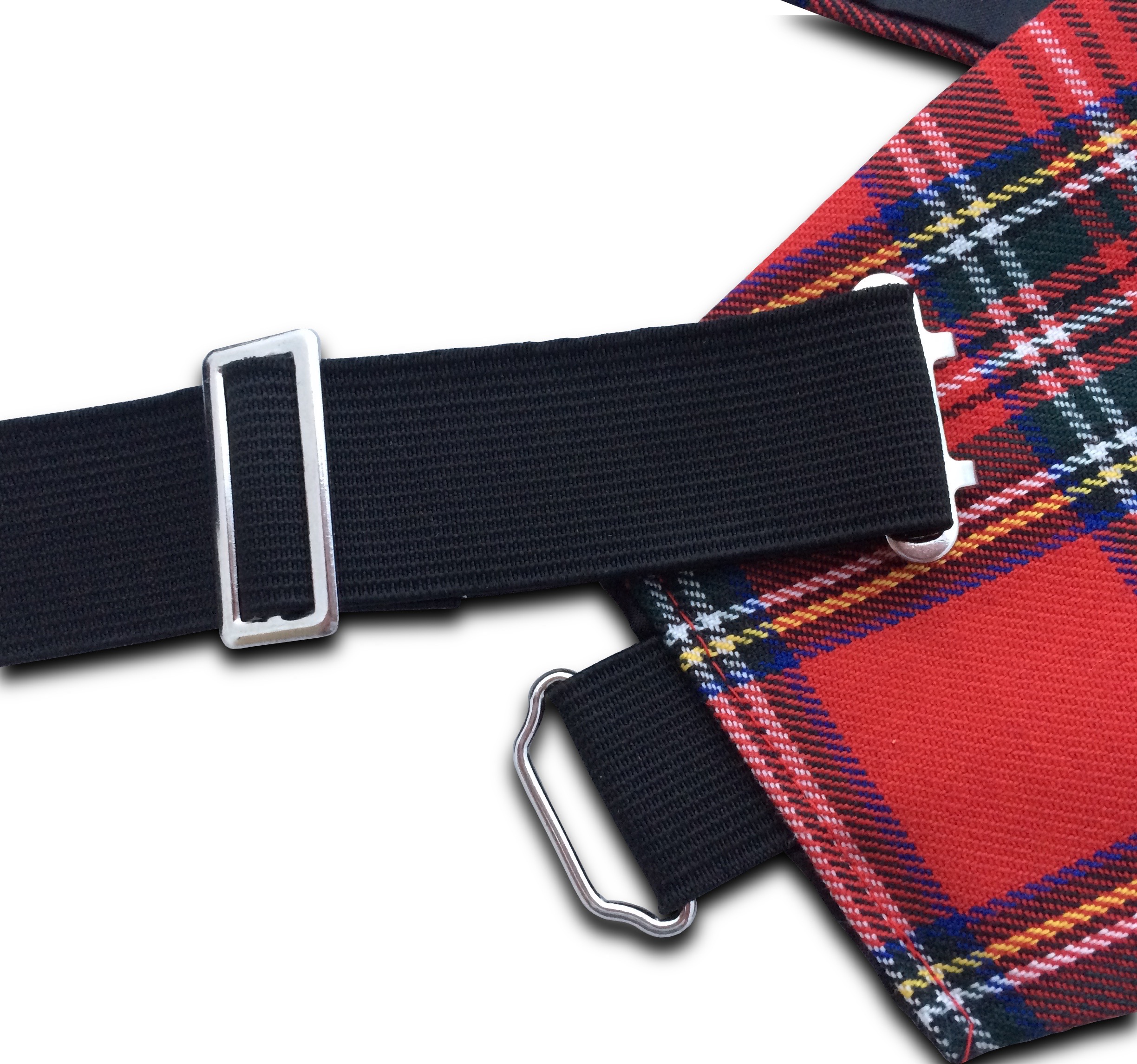 Royal Stewart Tartan Bow Tie, Hanky and Cummerbund Set (Adult) - Image 6