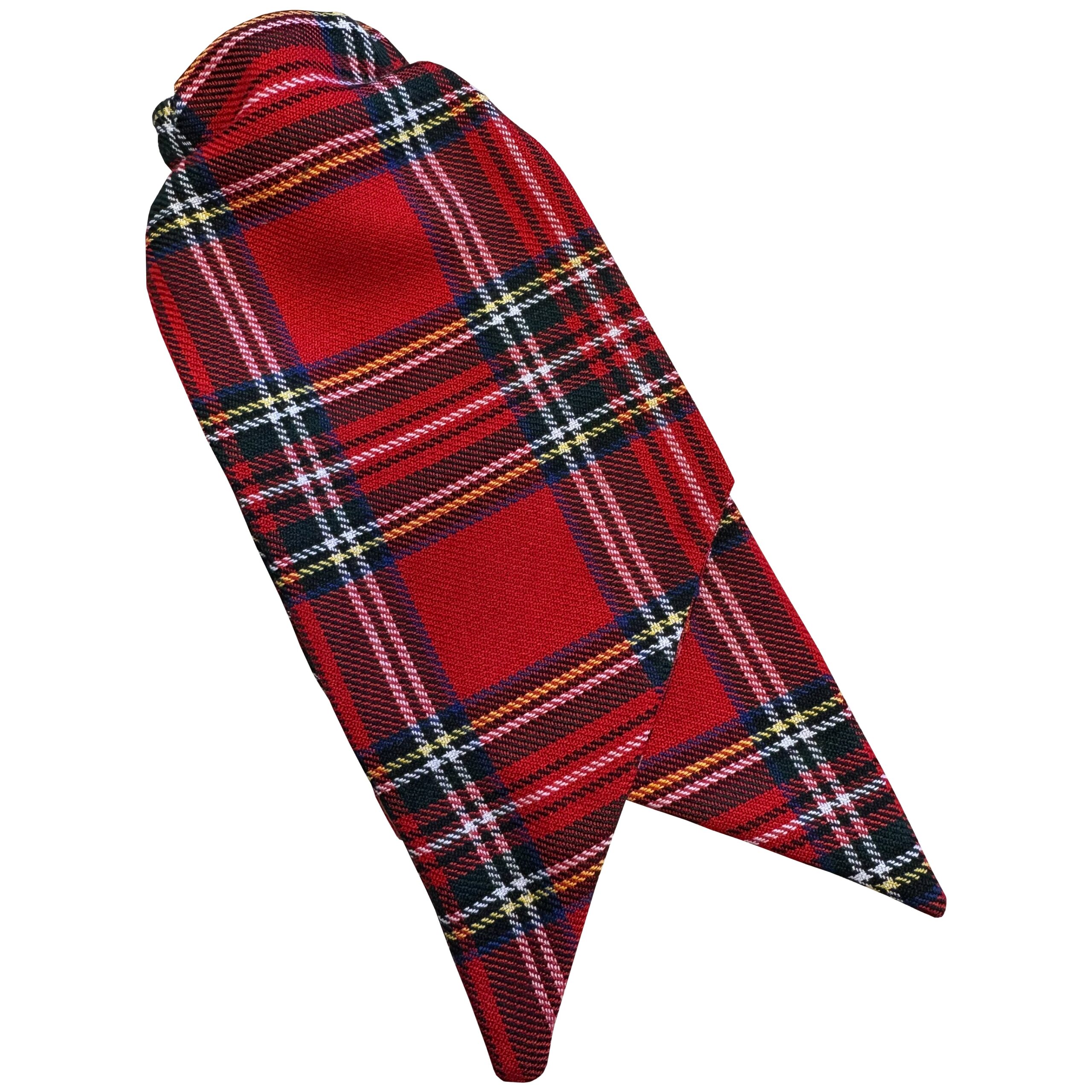 Royal Stewart Tartan Ladies Clip Cravat