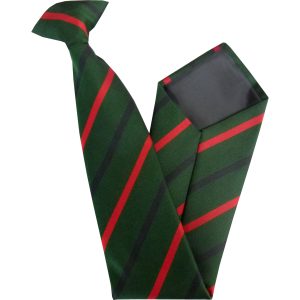 Royal Green Jackets (RGJ) Regimental Clip On Tie
