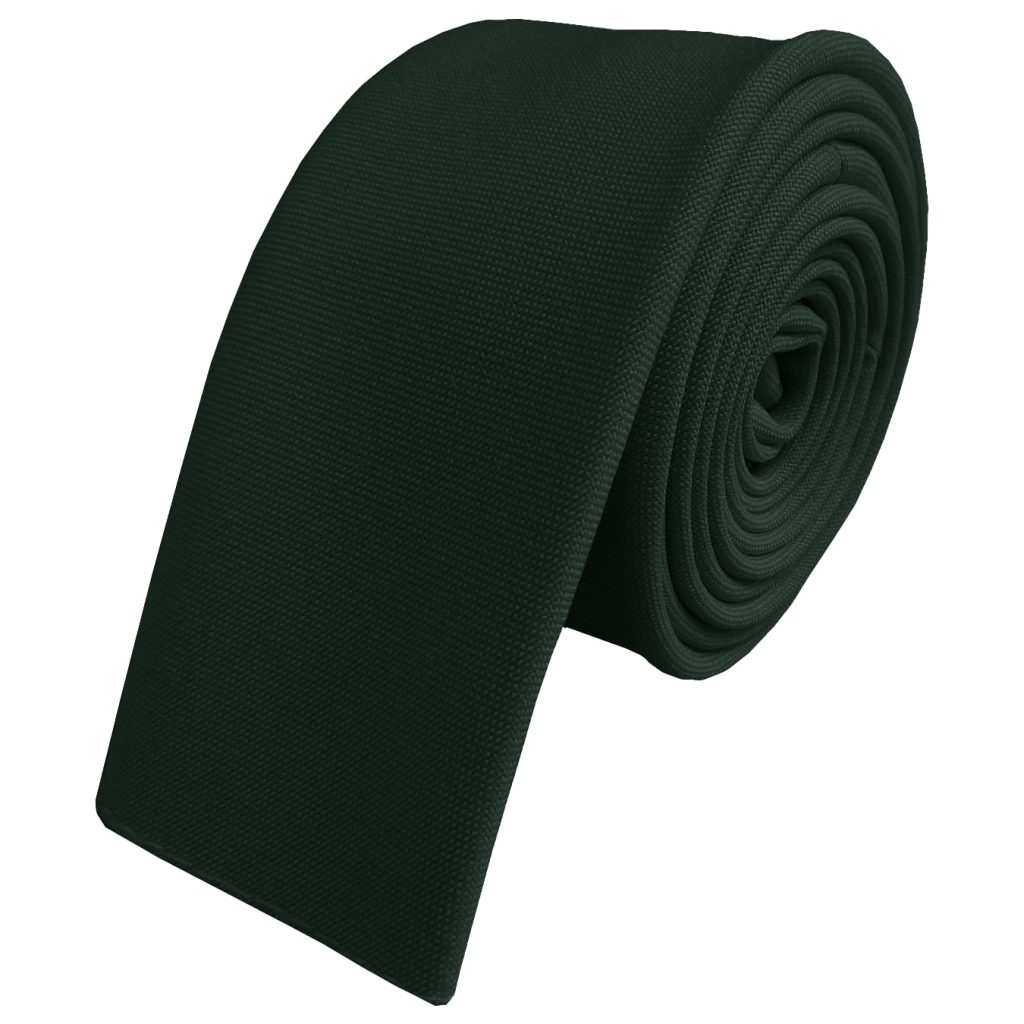 Matt Bottle Square Tipped Skinny Tie (Adult)