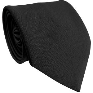 Matt Black Tie (Adult)