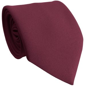 Matt Maroon Tie (Adult)