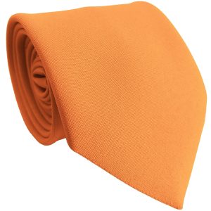 Matt Orange Tie (Adult)
