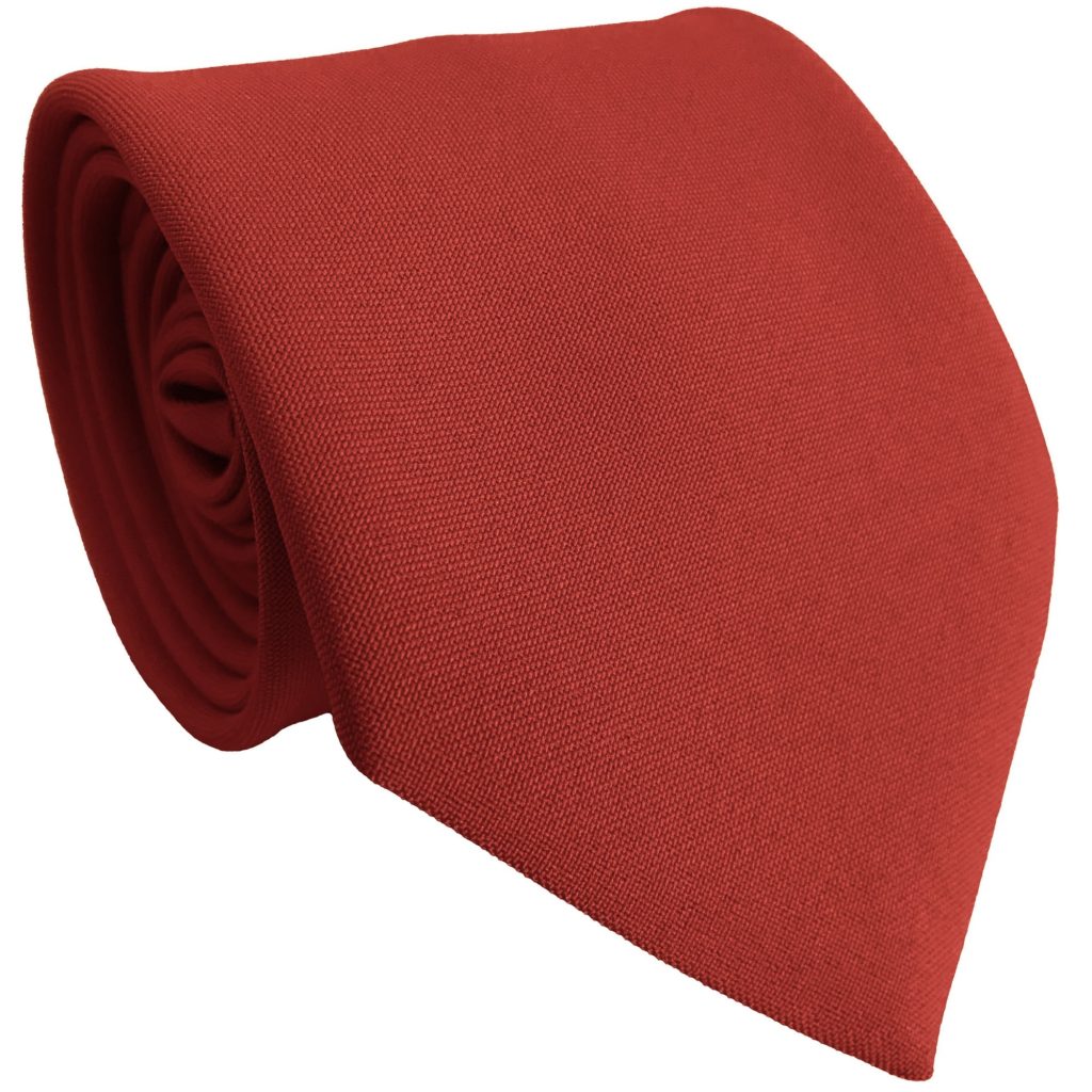 Matt Red Tie (Adult)